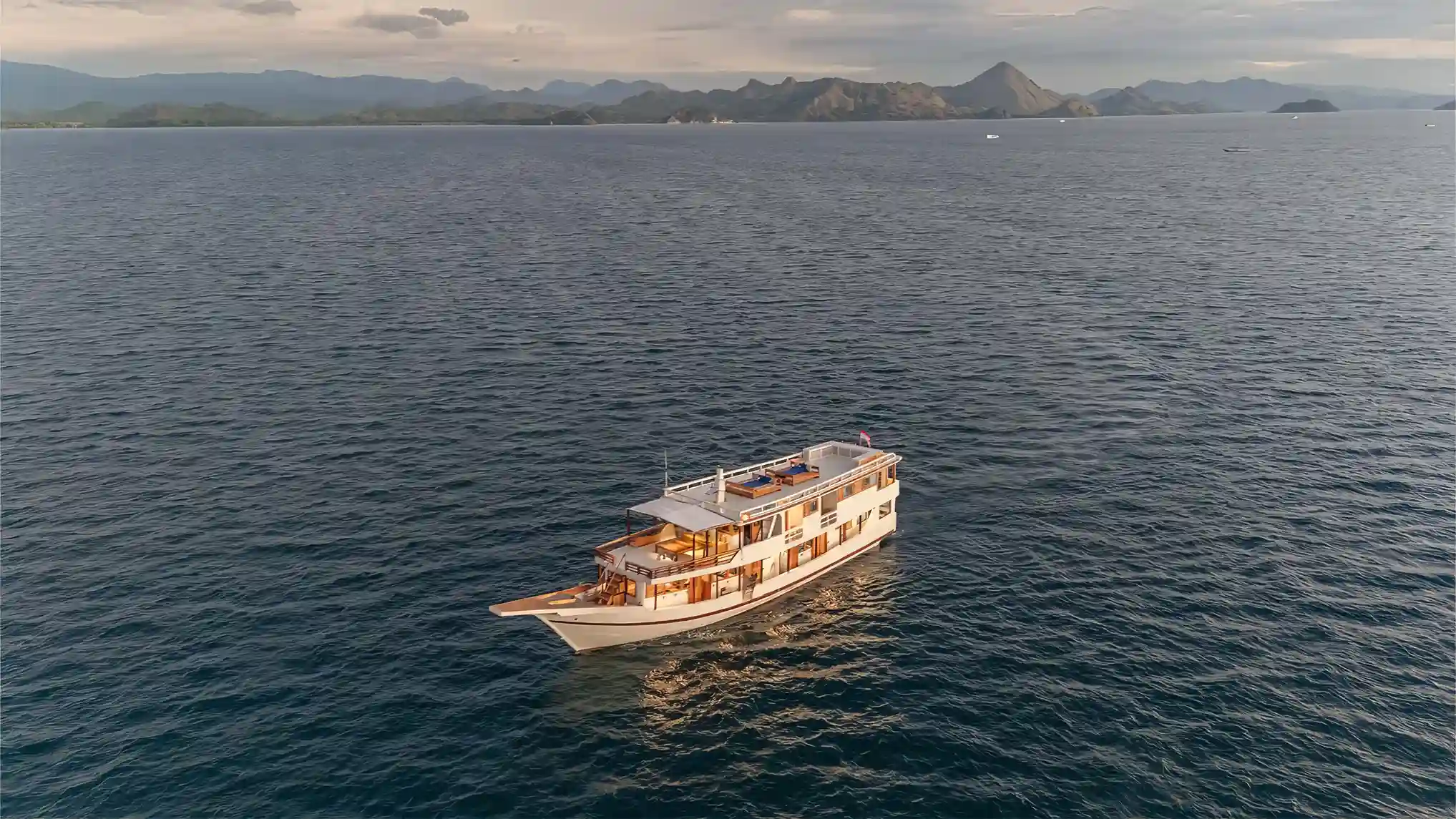 Ayvara Cruise Boat Charter | Ayvara Cruises Exterior | Komodo Luxury