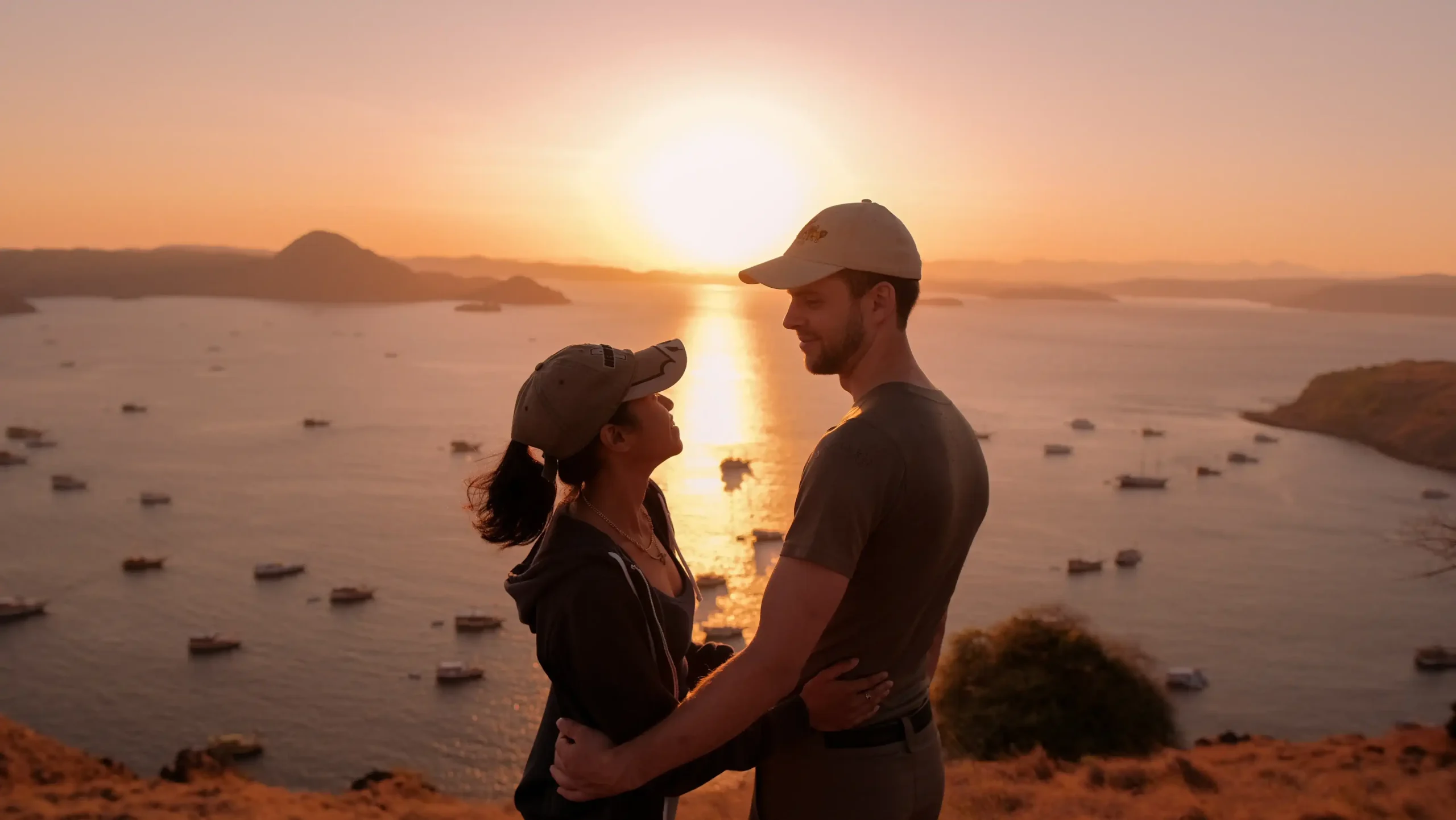 Sunrise Padar Island Valentine Proposal in Komodo | Komodo Island tour | Komodo Luxury