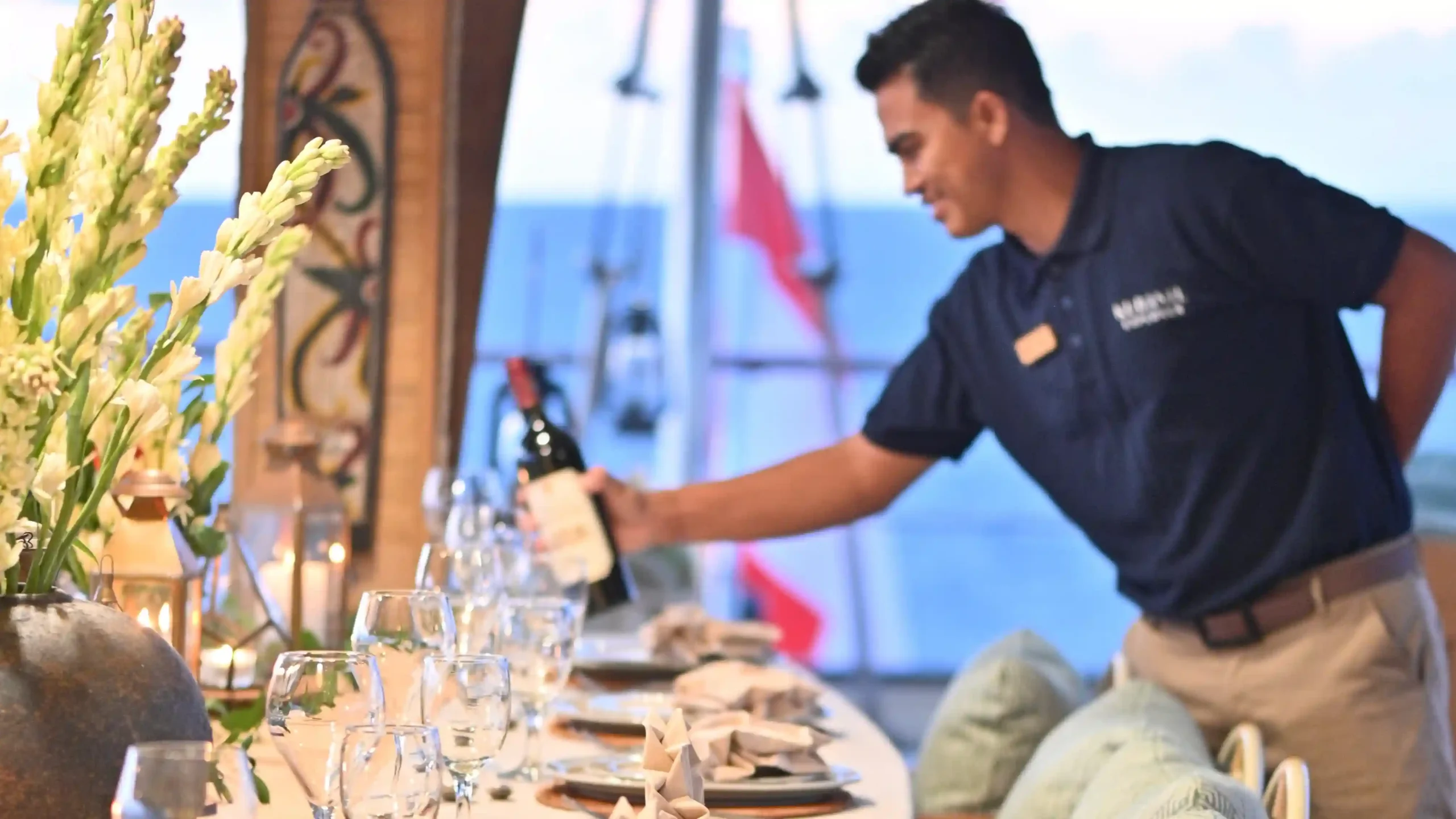 Professional Crew Onboard | Komodo Luxury