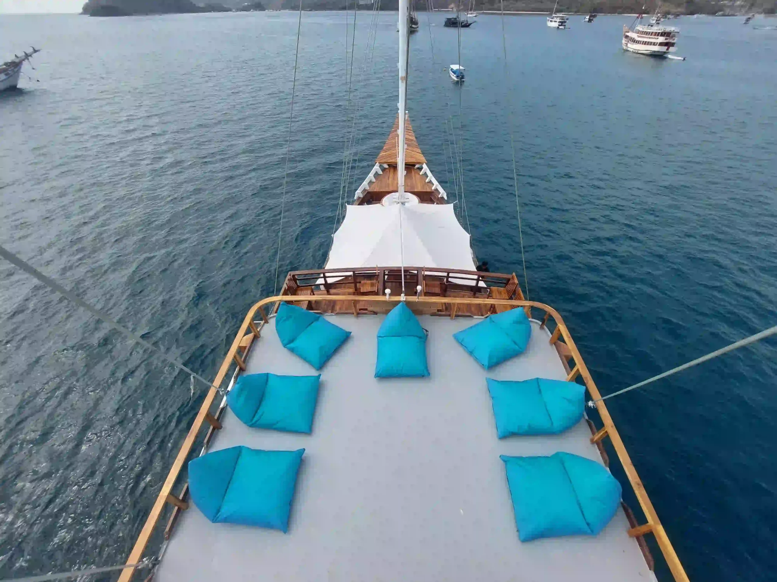 Sundeck Area | Lady Grace Boat Charter | Komodo Luxury